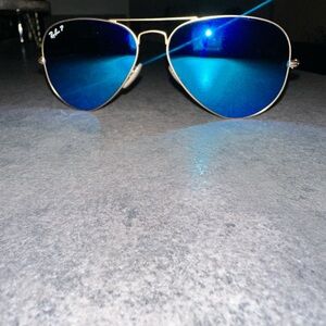 Ray-Ban Blue Aviator Sunglasses